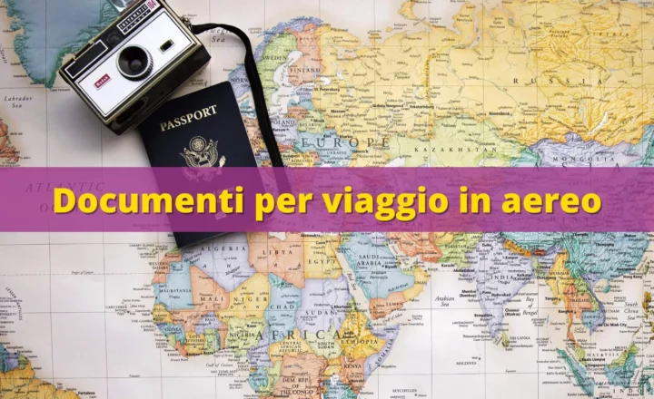 documenti per viaggiare in aereo