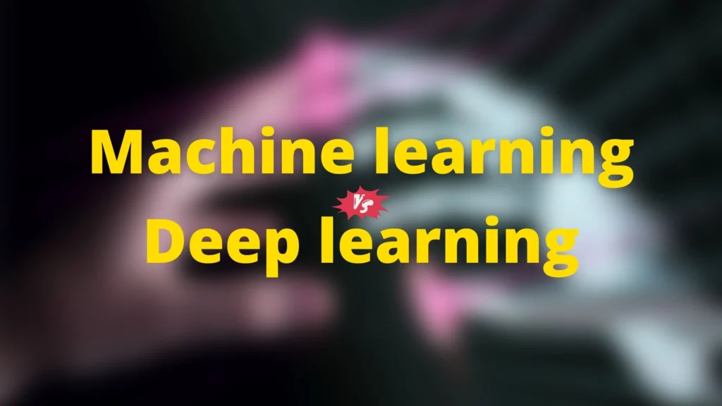 machine learning e deep learning