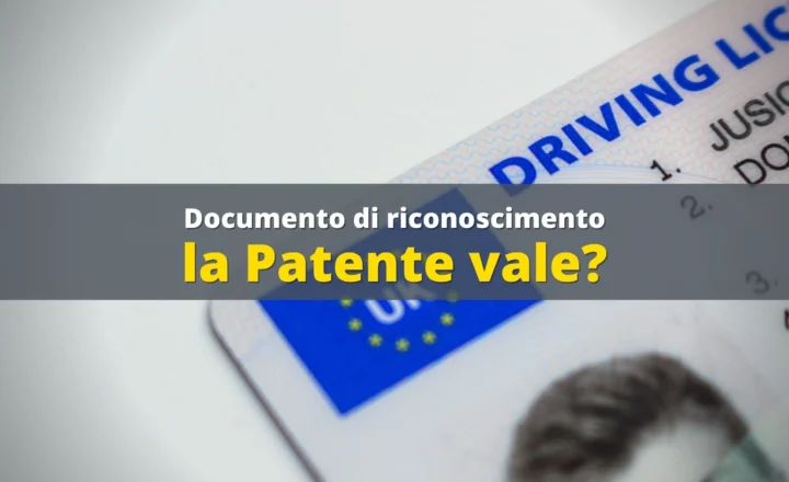 patente come documento di riconoscimento